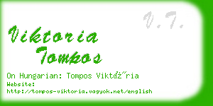 viktoria tompos business card